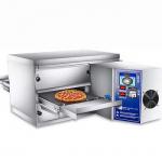 Commercial 0.5Kw Electric Pizza Conveyor Oven Countertop  Stainless Steel 18inch for sale