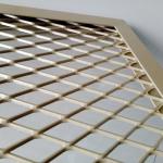 Wall Cladding Expanded Metal Mesh Pvdf Powder Coating Aluminum For Facade Ceiling Metallic for sale