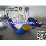 Blue Funny inflatable Seesaw , Kids Inflatable Water Park 2m - 3m length