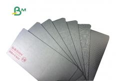 China Wine Red Laminated Metalized Paper Board Grained Silver / Gold supplier