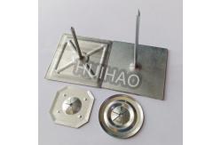 China Galvanized Steel Self Adhesive Insulation Hanger Pins For Rockwool Board supplier