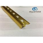 10mm 8mm 12mm Height Aluminium Edge Trim Profiles Wear Resistance for sale