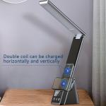 Multifunction PC ABS Custom Wireless Charger With Alarm Clock for sale