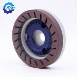 Turbo Shape Bonded Segmented Resin Grinding Wheel For Bavelloni Beveling Machine