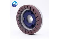 China Turbo Shape Bonded Segmented Resin Grinding Wheel For Bavelloni Beveling Machine supplier