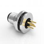 20A Copper Alloy Panel Mount Power Connector IP67 Rated PVC/Nylon Insulation Up To 600V for sale