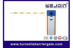 China Stainless Steel Automatic Parking Barrier with LED Light Boom For Office Building supplier