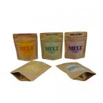 Custom Stand Up Bag Eco Friendly Biodegradable Packaging Kraft Cosmetic Stand Up Pouch