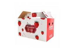 China Fresh Fruit Vegetable Box Packaging Corrugated Carton Recyclable supplier