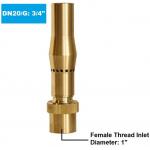 Fully Brass Forthy 1 2 Inch Dancing Fountain Nozzles for sale