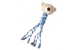 China Cotton Rope Dog Molar Bite Toy Pet Vocal Plush Toy supplier