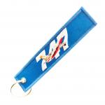 Military 747 Embroidered Key Fob - High-Density Fabric with Travel-Friendly Design for sale