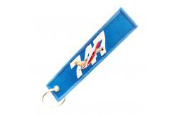 China Military 747 Embroidered Key Fob - High-Density Fabric with Travel-Friendly Design supplier