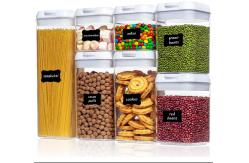China 7pcs BPA Free Airtight kitchen Household Storage Container With Easy Lock Lids supplier