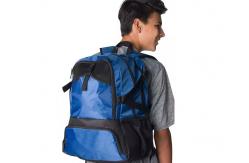 China Polyester Nylon Gym Exercise Equipment Bag Thickened With Shoes Compartment supplier