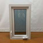 Customized  PVC Casement Windows Modern Flush Upvc Windows Single Glass for sale