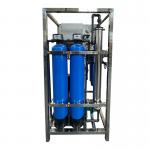 300L Single Stage Reverse Osmosis Drinking Water Purification Treatment Plant With UV System For Food Industry for sale