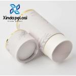 Kraft Essential Oil Round Paper Tube For Tea Wine Cardboard for sale