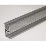 Silver Solar Roof Mounting Rail With Anodized AL600-T5 Aluminum for sale