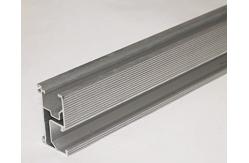 China Silver Solar Roof Mounting Rail With Anodized AL600-T5 Aluminum supplier