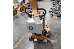 China Hand Push Concrete Ground Grinder Epoxy Floor Grinding Polishing Machine supplier