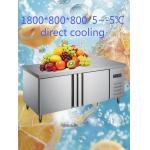 480L Two Door Undercounter Freezer High Capacity Rust Resistance Energy Saving for sale