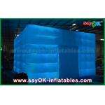 3 Man Inflatable Tent Cube 5x5m Oxford Cloth Inflatable Air Tent nightclub With Colorful Light Can Do Logo Print for sale