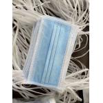 EN 14683:2019+AC:2019 Blue 17.5×9.5cm Disposable Surgical Mask for sale