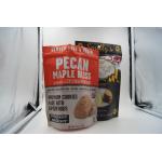 Doypack Zipper Snack Bag Packaging For Biscuit , Custom Printed Stand Up Pouches