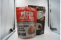 China Doypack Zipper Snack Bag Packaging For Biscuit , Custom Printed Stand Up Pouches supplier
