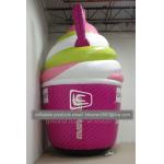 outdoor inflatable big advertising ice cream model for sale for sale