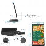 Interactive Restaurant Menu Screen with Multi-Language Support and CMS Updates