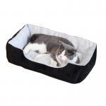 Washable Plush Calming Dog Bed Pet Anti Anxiety Dog Nest Bed XXS-XXL for sale