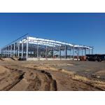 Galvanized Metal Buildings Workshop Steel Structure ISO Certificate for sale