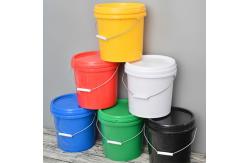 China Durable Plastic Buckets With Handle And Lid For Convenient Storage supplier
