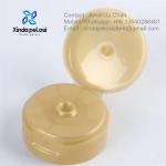 High Quality Custom Gold Plastic Disc Lid Bottles Flip Cosmetic Bottles Cap for sale