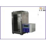 Textile Fabrics Vertical Flammability Tester CFR 1615/1616 For Knitted Fabric for sale