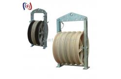 China 30-150KG Capacity 660 Series Stringing Block With Rated Load Of 20-60KN supplier