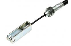 China Heavy Duty Transmission Gear Shift Cable 1500 Series Cable With Optional Strap Clevis supplier