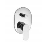OEM Embedded Wall Mounted Mixer Tap Bathroom Single Lever Shower Mixer for sale