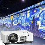 Immersive Projection Projector 6000 Lumens Brightness Short Throw Laser Projector for sale