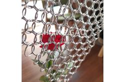 China 12 Mm Stainless Steel Ring Mesh Space Curtain supplier