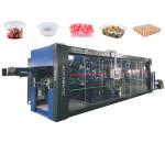 Fully Automatic Plastic Tray Thermoforming Machine 710mm Forming Length for Disposable Plastic Containers for sale