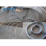Custom Concertina Wire Fencing Straight Blade Netting Protection For Security Windows for sale