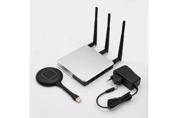 Quickshare Hdmi Airplay Transmitter BYOD Wireless 3840X2160 For Classroom