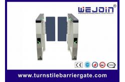 China High Security Glass Arm Swing Barrier Gate Turnstile With Face Recognition supplier
