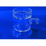 Flask Combustion Boat Chemistry Lab Glassware High Temperature Resistance for sale