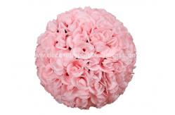 China Plastic Frame Inside Artificial Flower Hanging Balls OEM ODM supplier