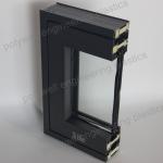 Aluminum System Thermal Insulation Windows 7m For Household With Double Glass for sale