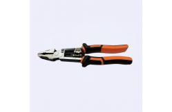 China Burnished 225mm 9inch Combination Plier Tool High Leverage Wire Terminal Crimping Tool supplier
